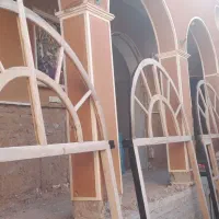 باز سازی ومرمت و ساخت نو درب پنجره چوبی قدیمی سنتی|صنایع دستی و سایر لوازم تزئینی|یزد, |دیوار