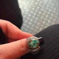 انگشتر نقره فیروزه اصل