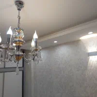 لوستر شیک ۵ شاخه|لوستر و چراغ آویز|اصفهان, سپاهان‌شهر|دیوار