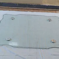 شیشه ده میل کنگره ای ابعاد110/80تمیز تمیز
