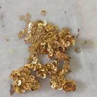 زنجیر طلای پاره شده به قیمت تابلو