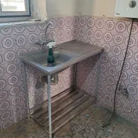 کابینت فلزی تمیز|آب‌چکان و نظم‌دهنده ظروف|آبدانان, |دیوار