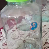 بانکه شیشه ای 6 لیتری