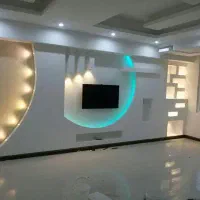 سفید ابزار گچ خاک