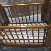 تخت نوزاد حصیری|تخت و صندلی بچه|نسیم‌شهر, |دیوار