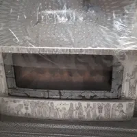 بخاری گازی شومینه|بخاری، هیتر، شومینه|تبریز, |دیوار