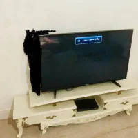 میز تلویزیون جنس هایگلاس