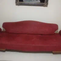 مبل راحتی ۴ نفره تختخوابشو|مبلمان خانگی و میز عسلی|اراک, |دیوار