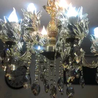 لوستر برنز ۶ شاخه ۱۲ شعله