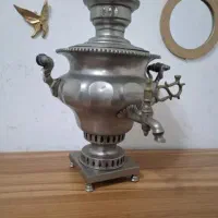 ۴ عدد سماور قدیمی روسی ، سینه کهنه فن نمیشت ح|کلکسیون اشیاء عتیقه|خمین, |دیوار