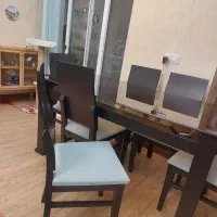 میز وسط صندلی ۶ نفره|میز و صندلی غذاخوری|گرگان, |دیوار