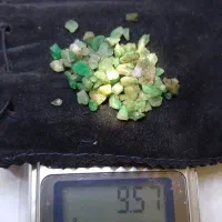 سنگ راف زمرد افغان اصل|جواهرات|اصفهان, بهارستان|دیوار