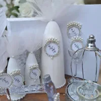 ست قند و قران.قندسات.تورسر عروس|صنایع دستی و سایر لوازم تزئینی|سراوان, |دیوار