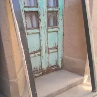 درب چوبی قدیمی|مصالح و تجهیزات ساختمان|تفت, |دیوار