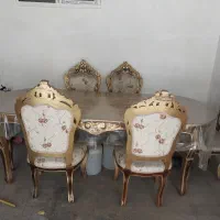 میز نهار خوری استیل