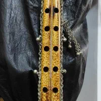 نی انبان قدیمی کلکسیونی عتیقه سالم زیبا|سازهای سنتی|نکا, |دیوار