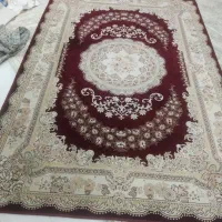 یک جفت فرش زمردصادراتی صددرصداکرولیک