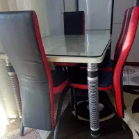 میز نهار خوری ۴نفره|میز و صندلی غذاخوری|رودسر, |دیوار