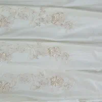 پرده پذیرایی به همراه آستر ساتن درجه یک