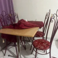 میز و ۴صندلی کاملا سالم|میز و صندلی غذاخوری|ساری, |دیوار