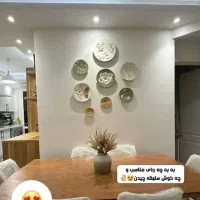 دیوارکوب های برجسته سفالی دیواری