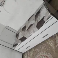 تخت دوطبقه کشویی|تخت و سرویس خواب|شاهین‌شهر, بوستان حافظ|دیوار