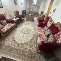مبل استیل هفت نفره +میز ناهارخوری چهارنفره|مبلمان خانگی و میز عسلی|تهران, تسلیحات|دیوار