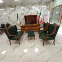 مبل اداری شاخدار میز آلفا