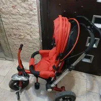 سه چرخه سایبان دار کمک فنر دار