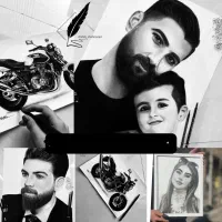 سفارش چهره سیاه قلم