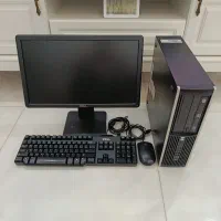 الو پی‌سی مینی کیس مانیتور گرافیکدار دو هارد SSD