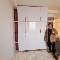 کمد دیواری کابینت محکم و با کیفیت باشاسی 15سانت