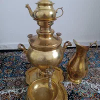 سرویس سماور برنجی