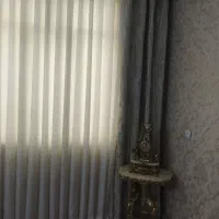 فروش شال پرده نگین دار جفت