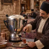 سماور برقی گازی ذغالی
