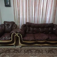 مبل ۷نفره چرم.قیمت مناسب توافقی