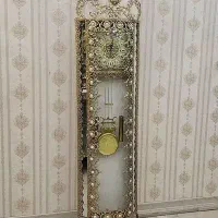 ساعت ایستاده برنز گل آفتابگردون