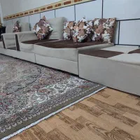 مبل نه نفر در حد سالم|مبلمان خانگی و میز عسلی|خرمدره, |دیوار