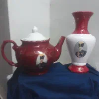 قوری و گلدان قدیمی