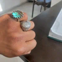 انگشتر فیروزه و شجر نقره۹۲۵|جواهرات|شاهرود, |دیوار