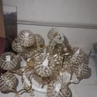 لوستر 12 شاخه|لوستر و چراغ آویز|مشکیندشت, |دیوار