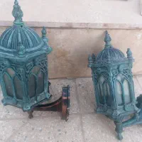 ۲ عدد چراغ دیواری باغی