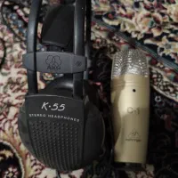 میکروفون استودیو و هدفون استدیویی|آلات موسیقی|چناران, |دیوار