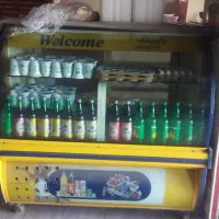 یخچال ویترینی شیشه خم