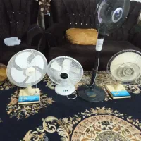 باسلام چهارعددپنک یکی پای بلندودوعدد ویک عددسانی|پنکه و تصفیه‌کنندهٔ هوا|شیراز, شهرک مطهری|دیوار