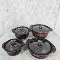 سرویس قابلمه ۸پارچه پروانه ای زبرا پرتو|ظروف پخت‌وپز|قم, ولیعصر|دیوار