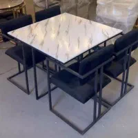 میز ناهارخوری،کم جا غذاخوری رستورانی مربع