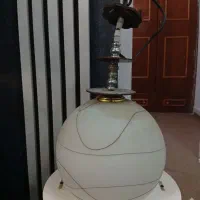 لوستر گرد کریستالی|لوستر و چراغ آویز|رشت, دیانتی|دیوار