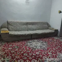 مبل ۵نفره|مبلمان خانگی و میز عسلی|قائم‌شهر, |دیوار