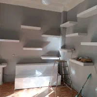 پله ام دی اف سفید۴تایی